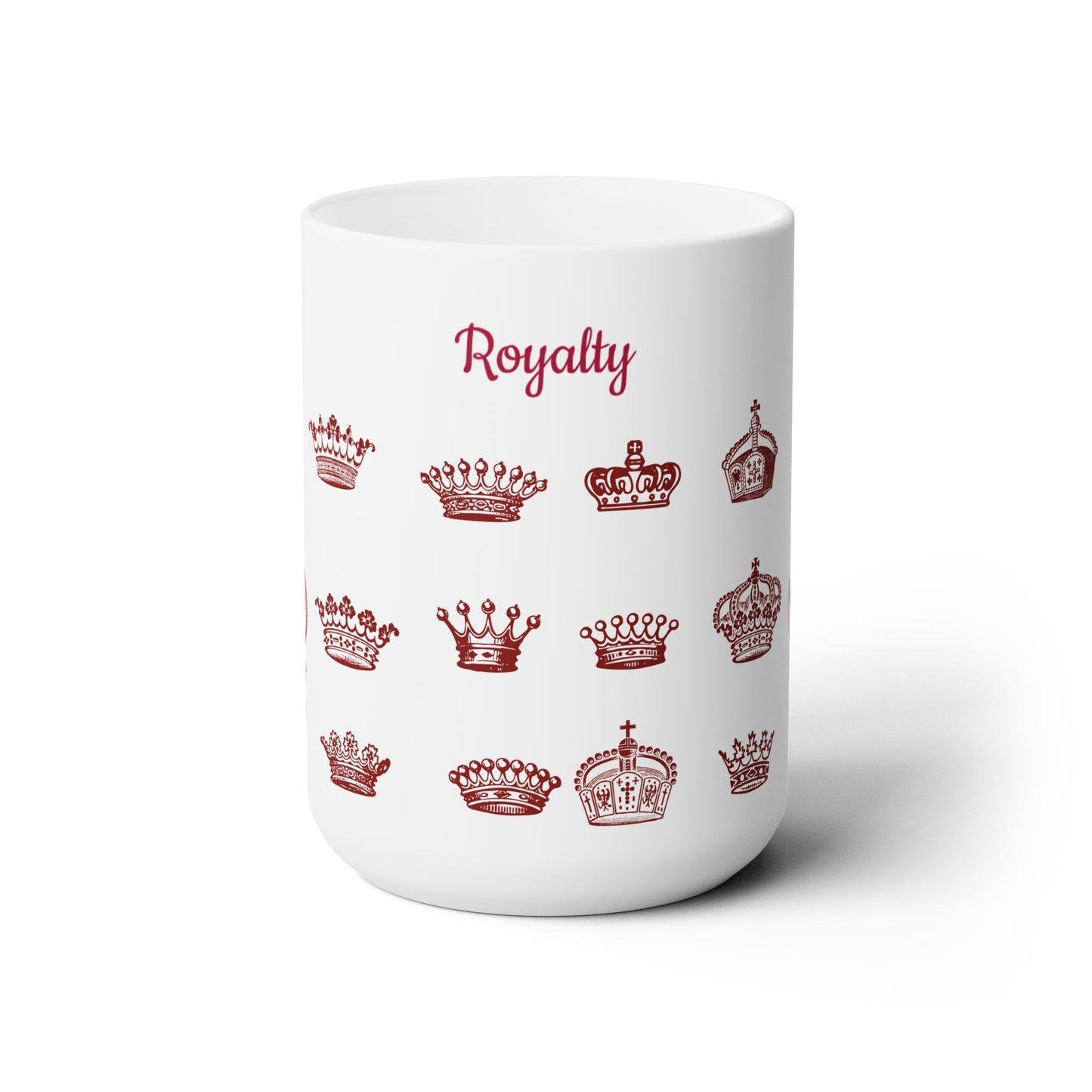 Royal Crest Ceramic Coffee Mug 15oz