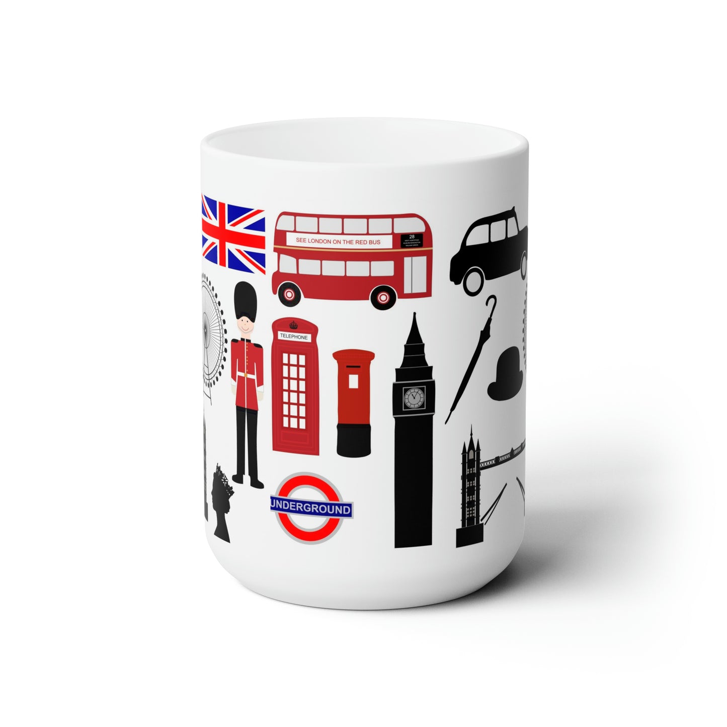 Ceramic Mug 15oz London Town