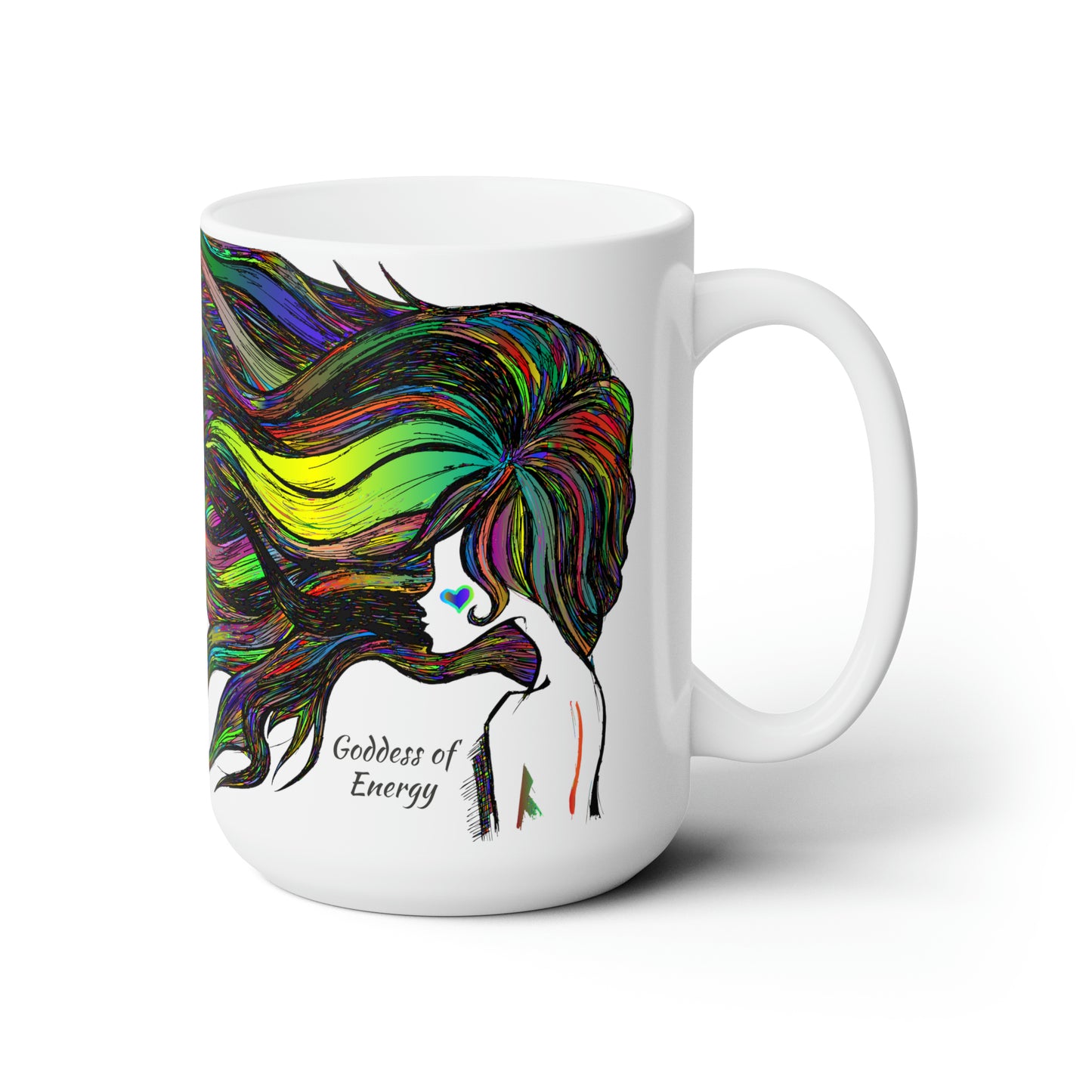 Ceramic Mug 15oz Goddess of Energy and Power