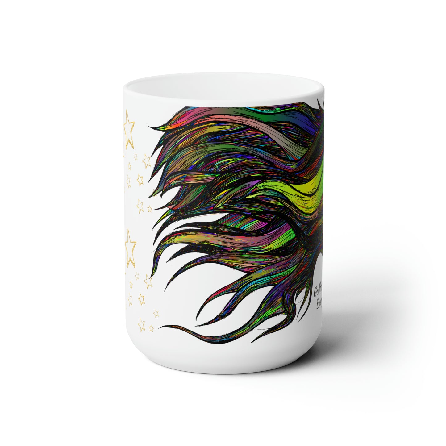 Ceramic Mug 15oz Goddess of Energy and Power