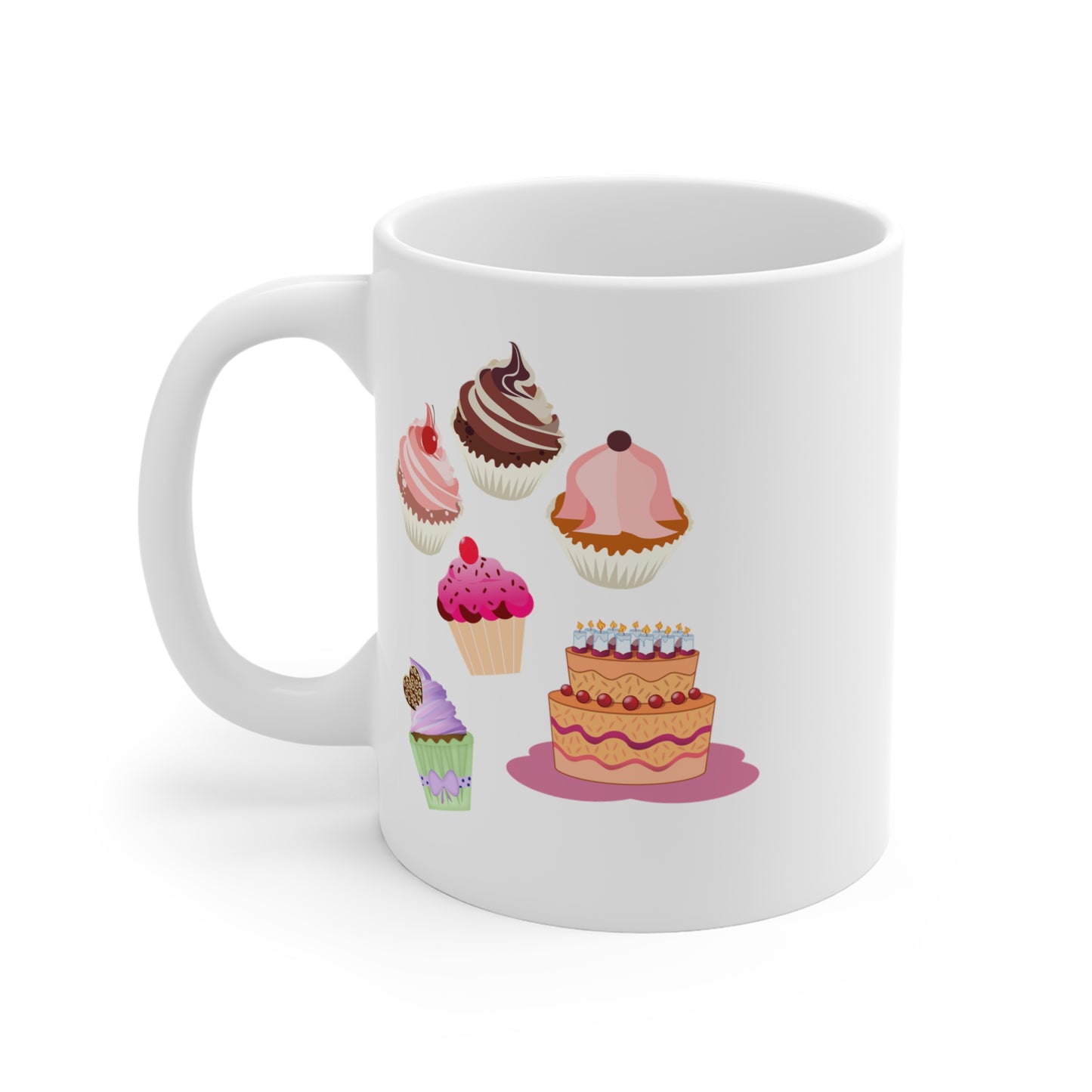 Mug 11oz Sweetie Cakes Cupcake