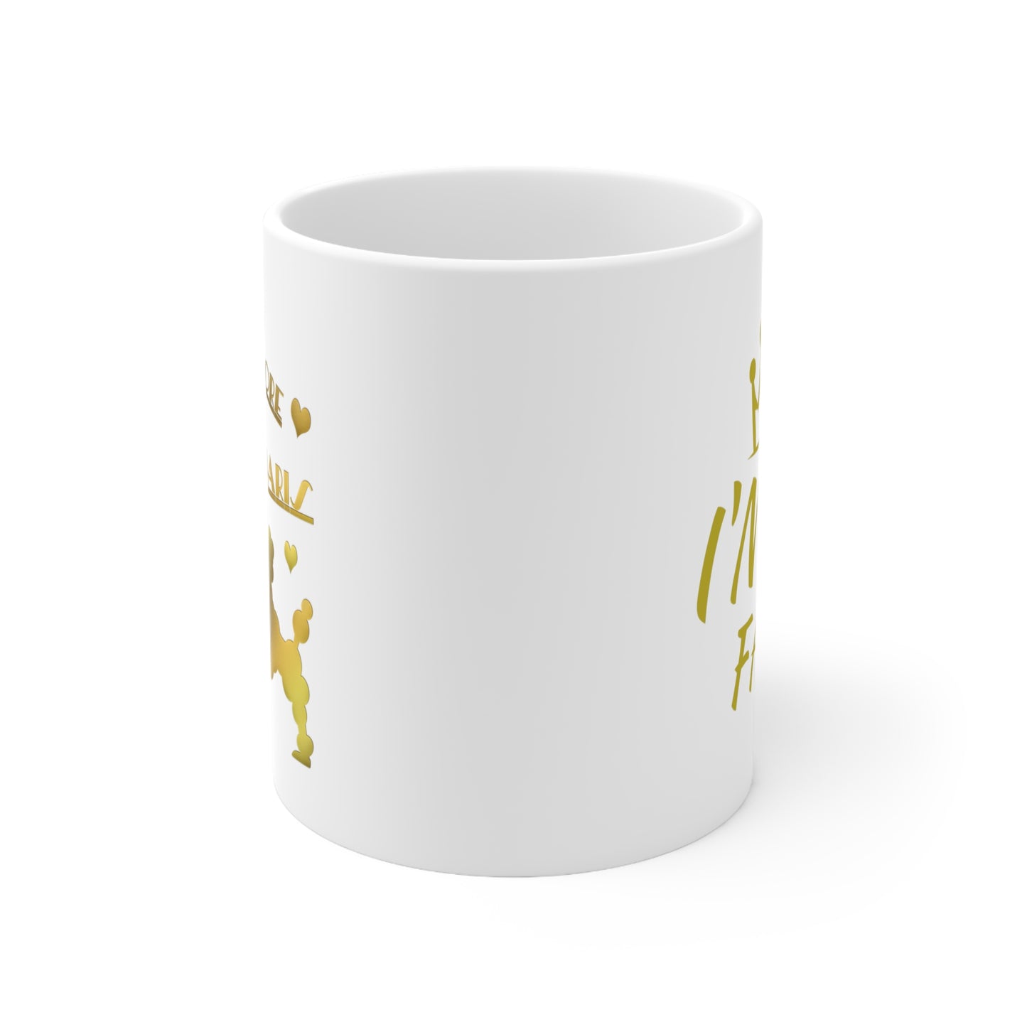 Ceramic Mug 11oz Fabby with Crown