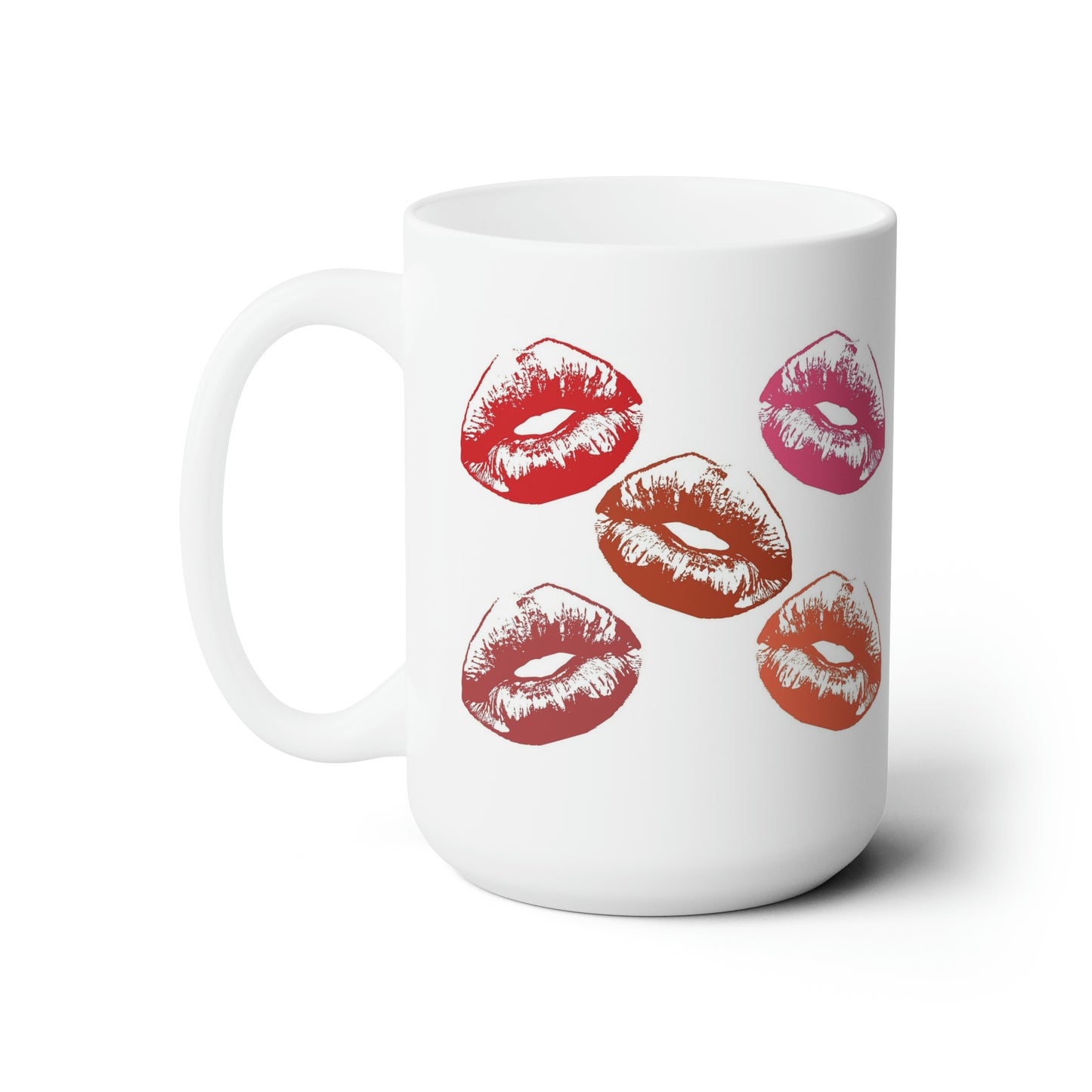 Ceramic Mug 15oz KISS ME!