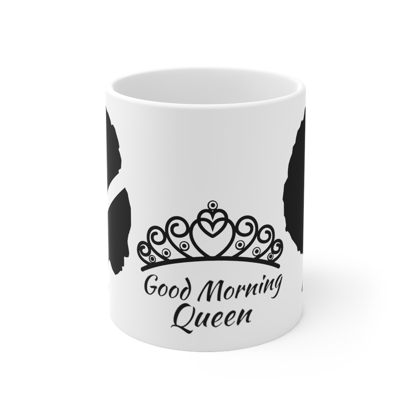 Ceramic Mug 11oz  Good Morning (Afro Queen)