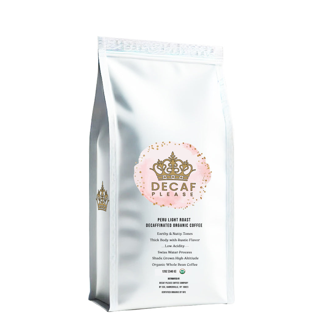 Decaf Please Light Organic Coffee  12oz