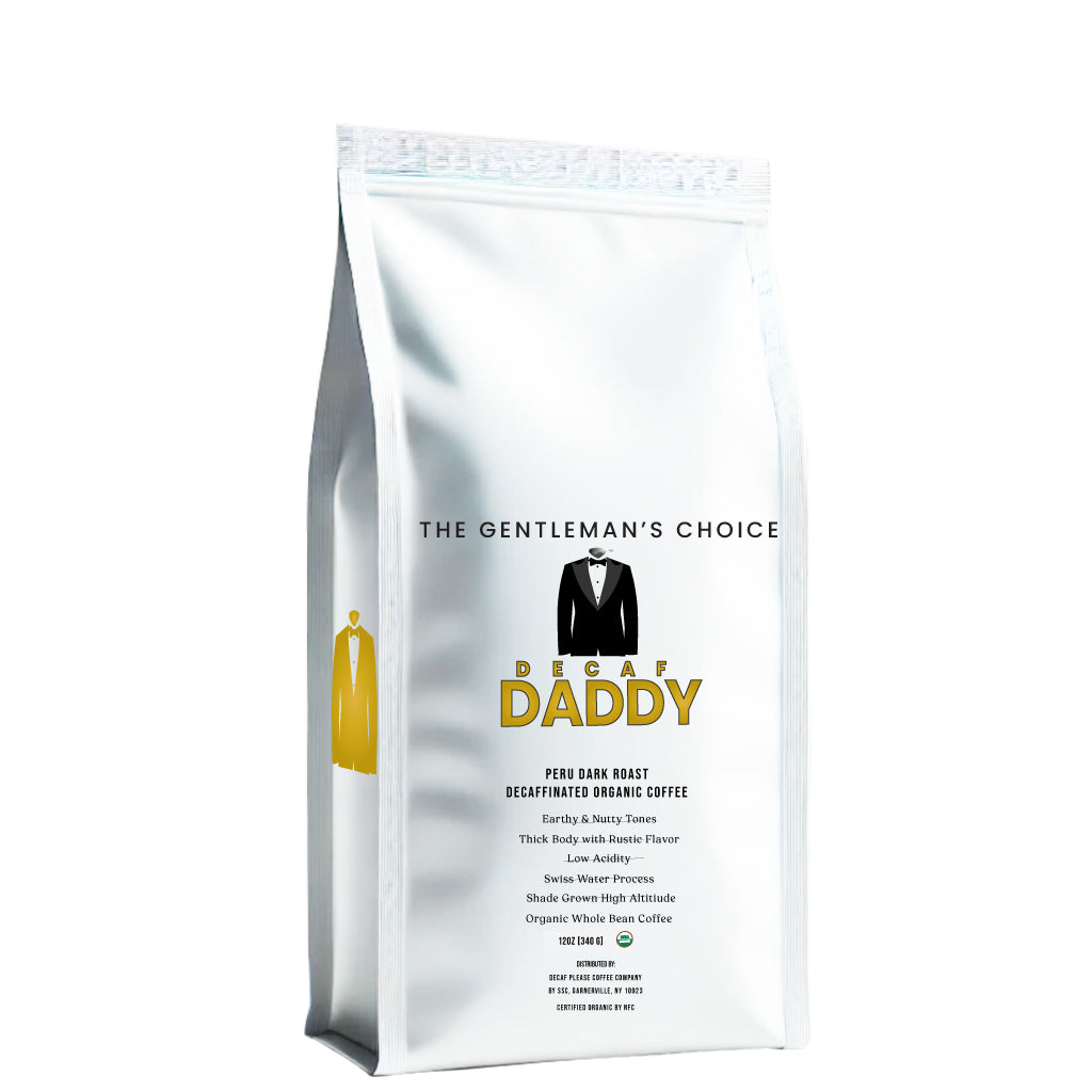 Decaf Daddy Dark Organic Coffee 12oz